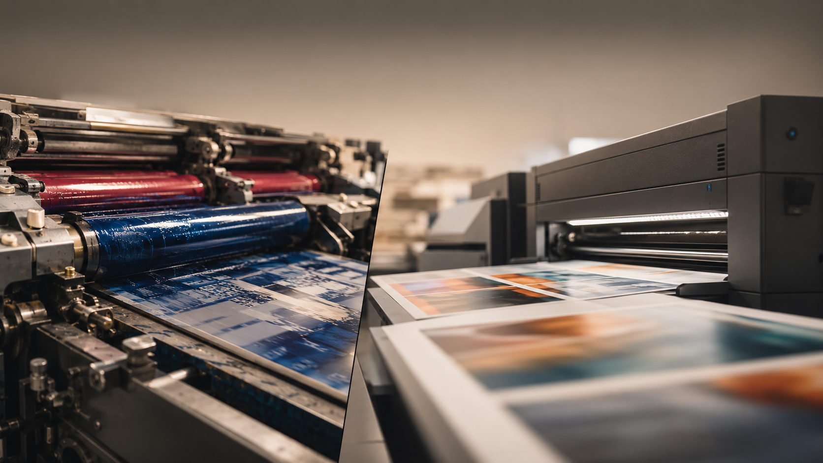 Offset vs digital printing: which to use for your packaging run